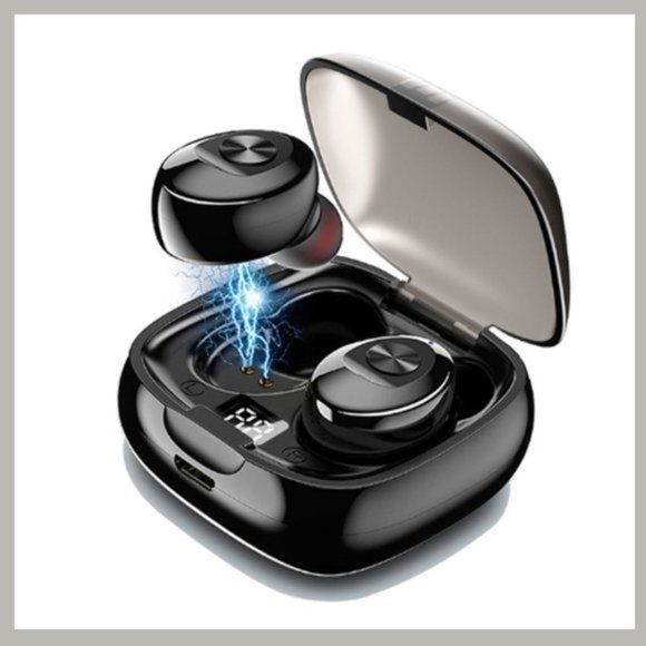 Black Waterproof & Wireless Ear Buds - Picture 6 of 7